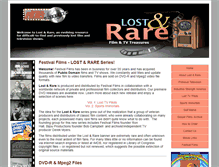 Tablet Screenshot of lostandrare.com